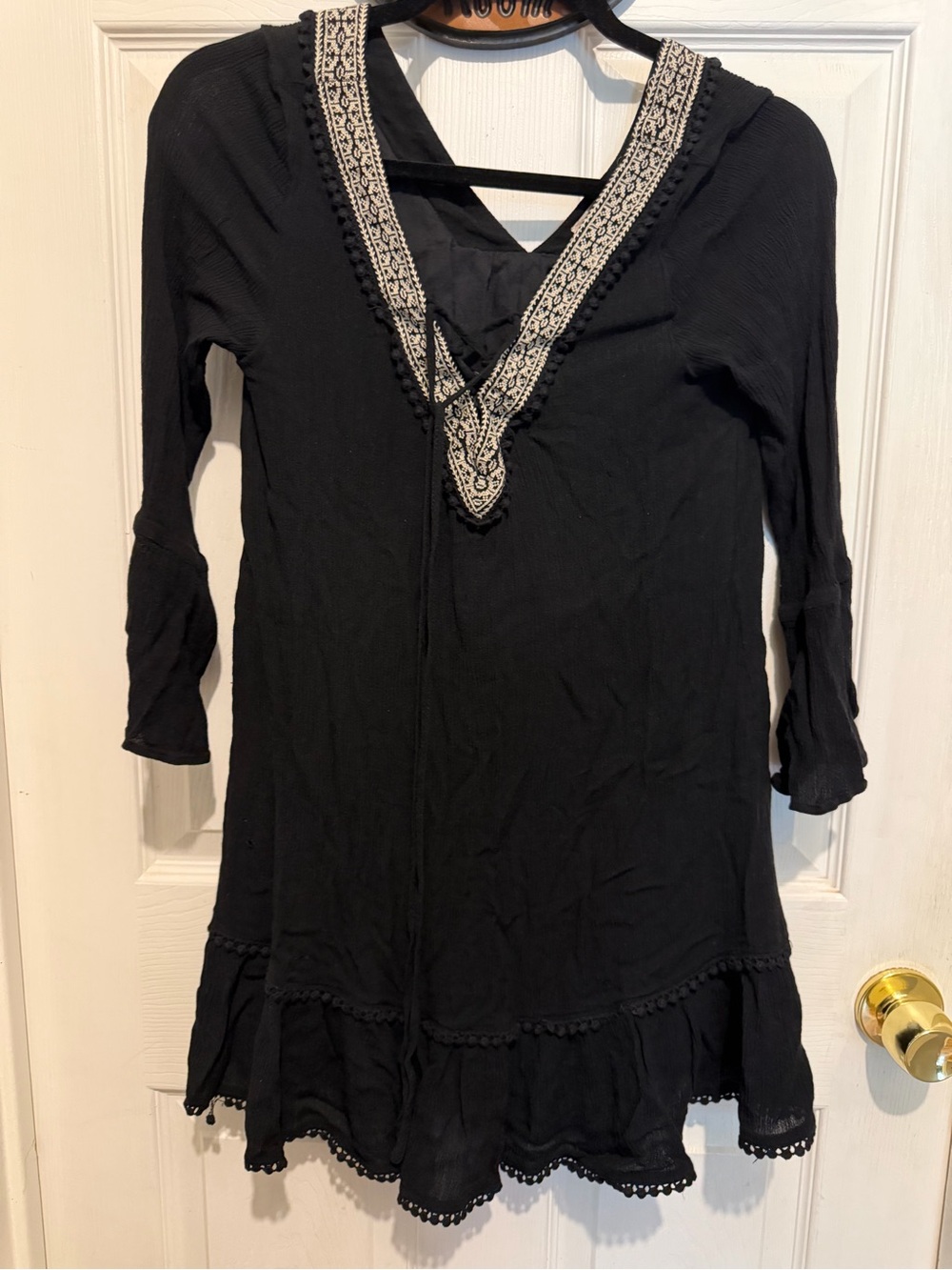 Altar’d State Embroidered V-Neck Dress